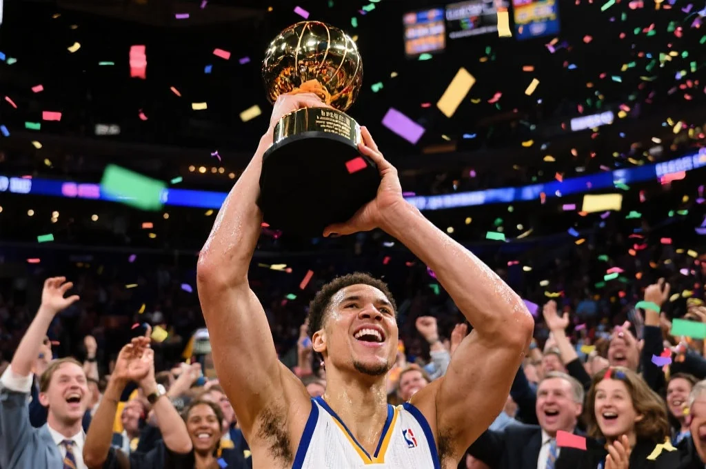 NBA总决赛MVP庆祝夺冠